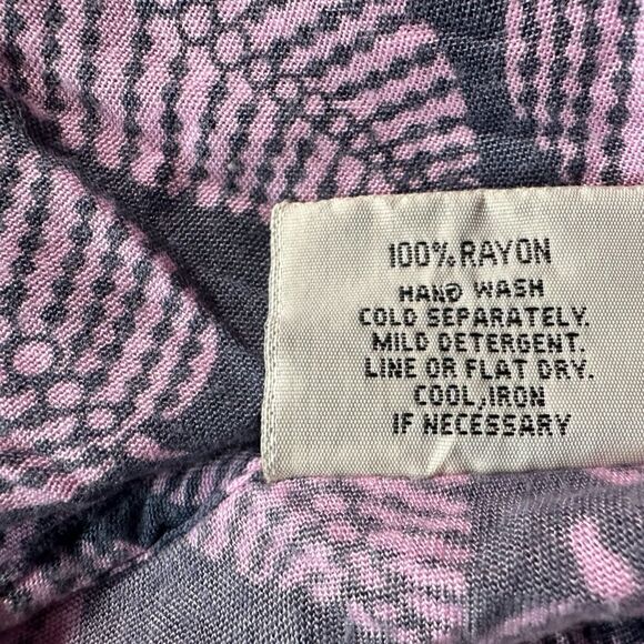 GUC Napua Collection- Honolulu Brand Pink Gray Swim Suit Cover Up Beach - OS - Picture 7 of 10